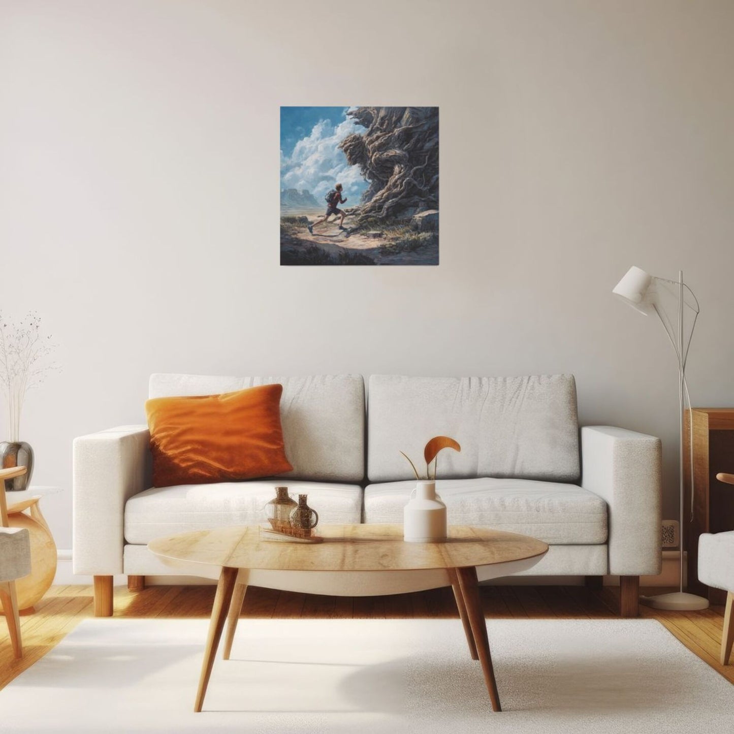 Wilderness Explorer Frameless Square Decorative Canvas Prints (3 - Piece Set)