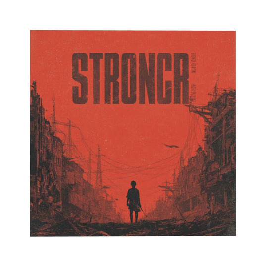 Post - apocalyptic Grit Frameless Square Decorative Canvas Prints (3 - Piece Set)