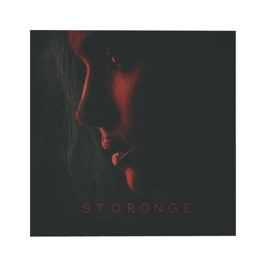 Mysterious Portrait “STORONGE” Frameless Square Decorative Canvas Prints (3 - Piece Set)